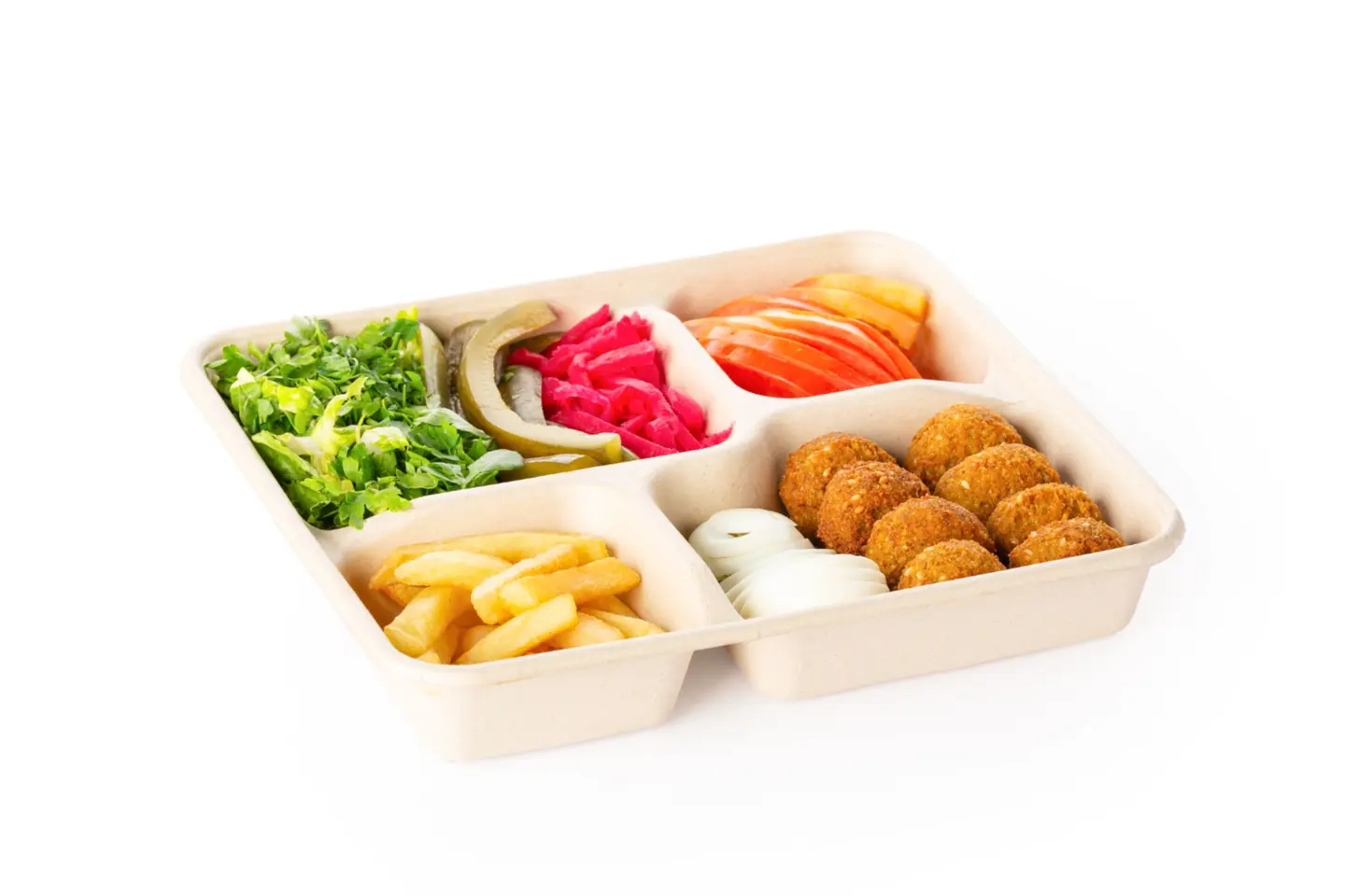 Mixed Flafil Plate Medium