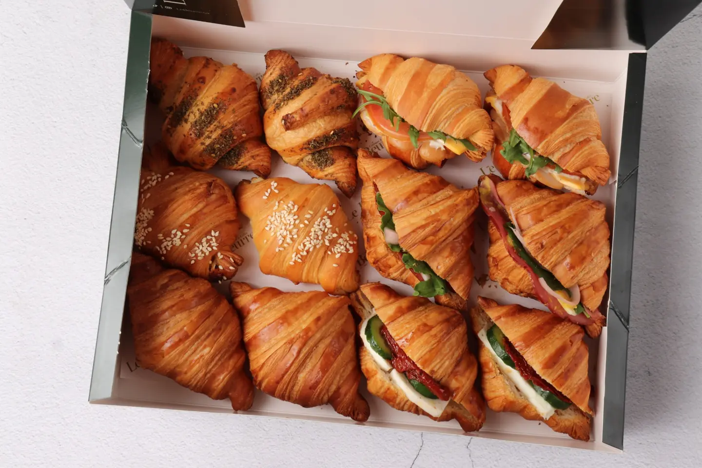 Gathering Box Dozen Mini Croissants