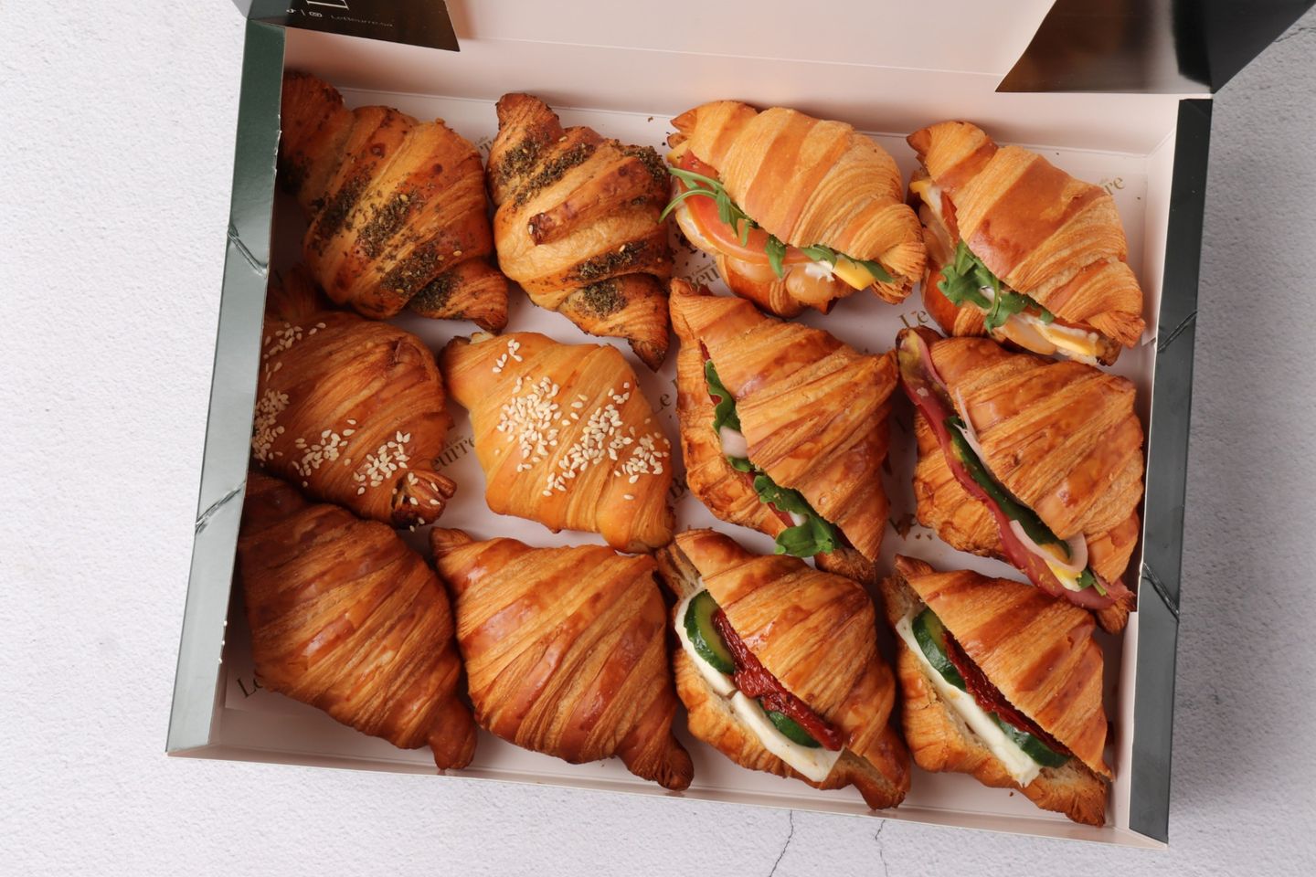 Gathering Box Dozen Mini Croissants