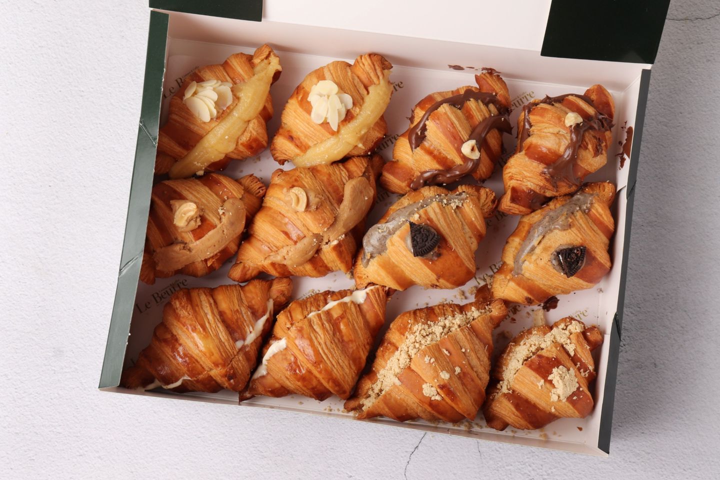 Mini Sweet Croissant Box