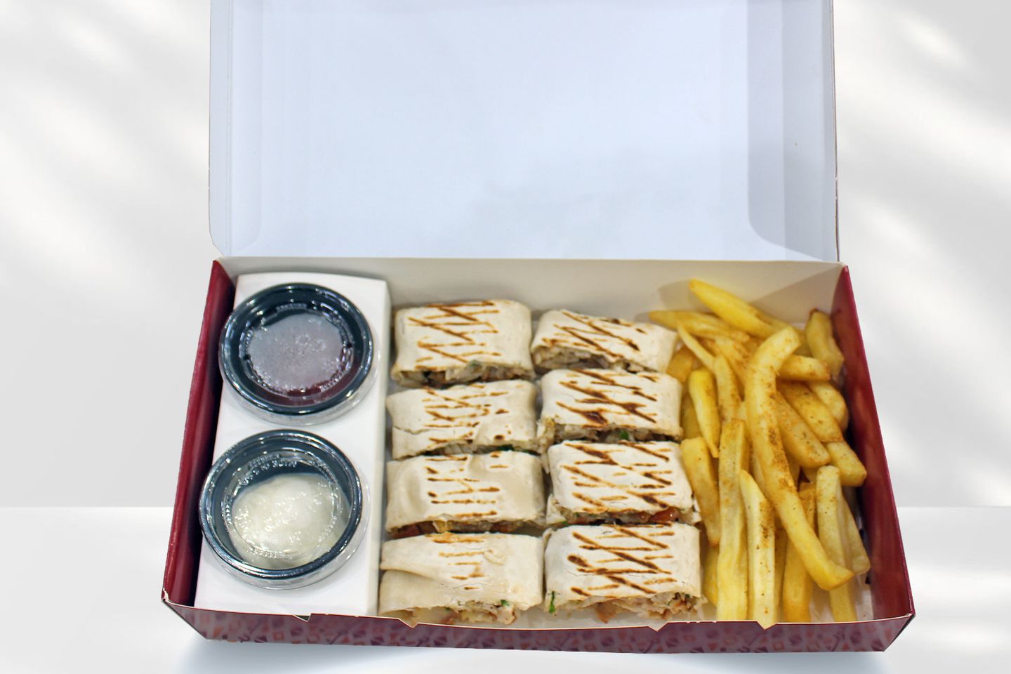 Cold Arabic Tortilla Shawarma Box