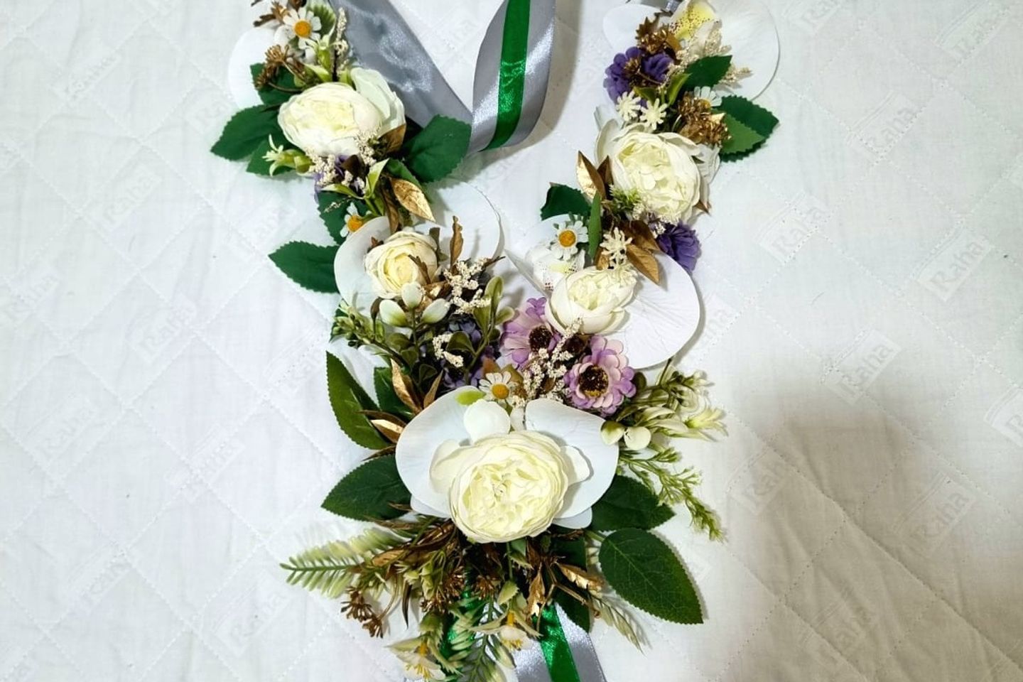 Artificial White Garland
