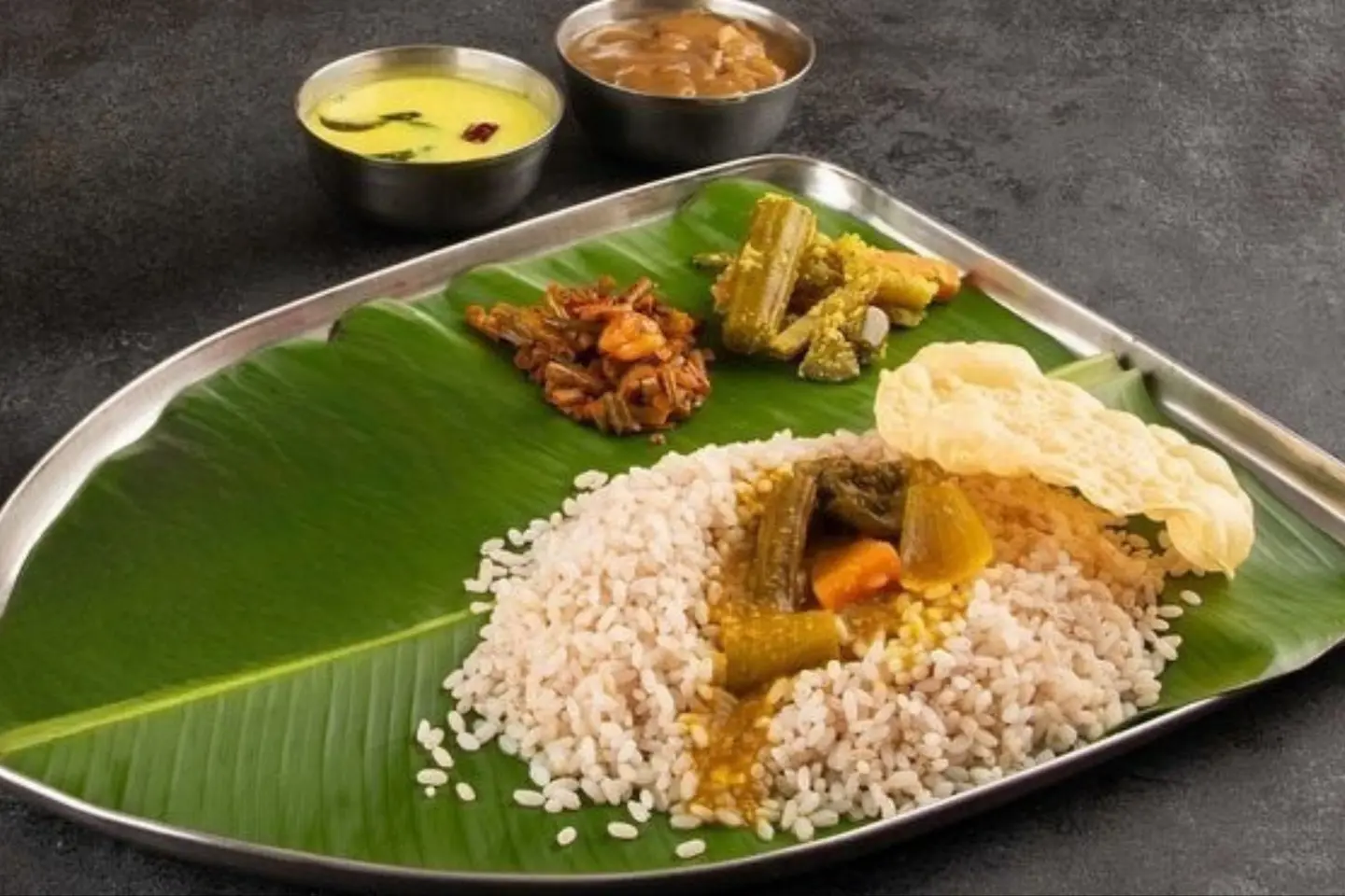 وجبات الخضار أرز كيرالا