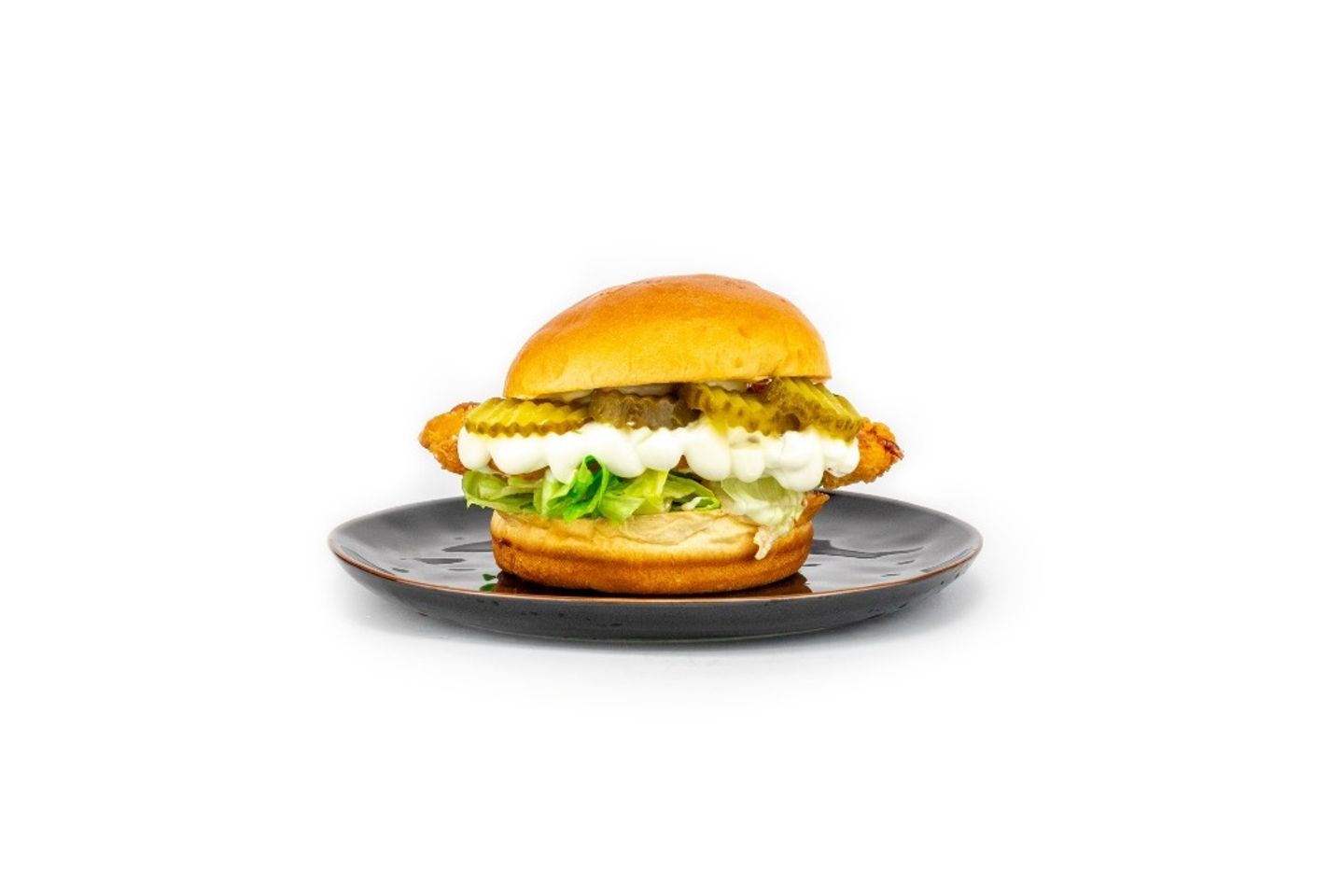 Chicken Burger With Fries