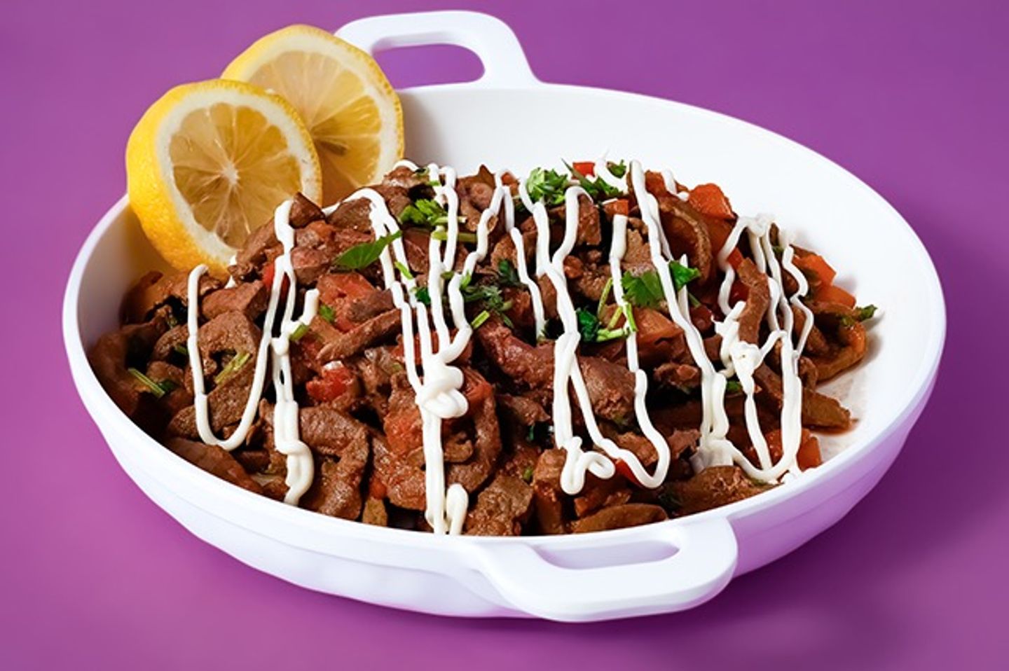 صحن كبدة جبنة