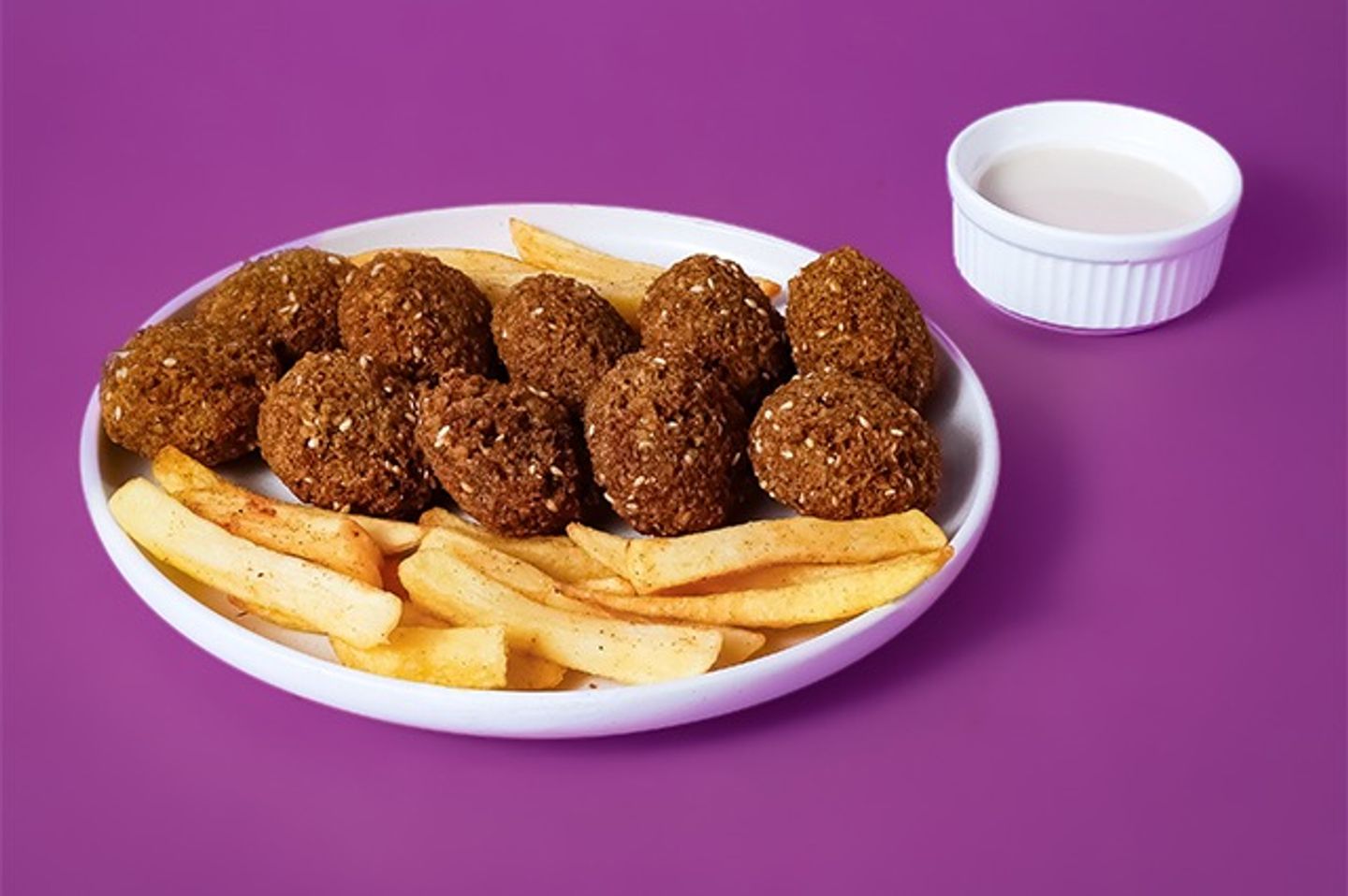 صحن فلافل