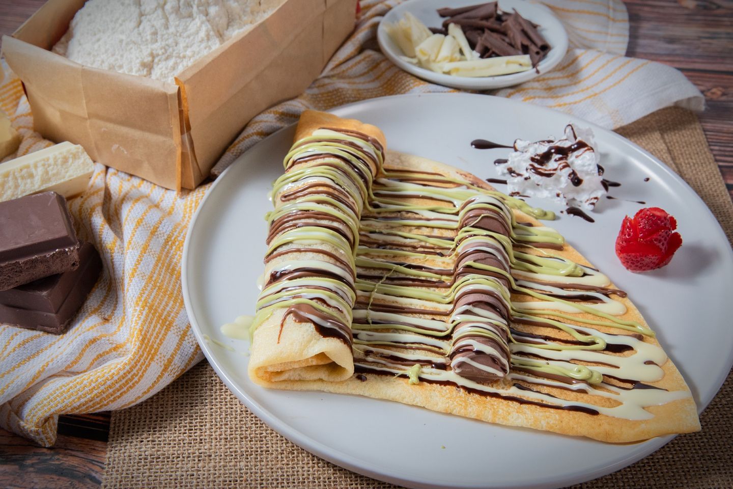 Kinder Roll Crepe