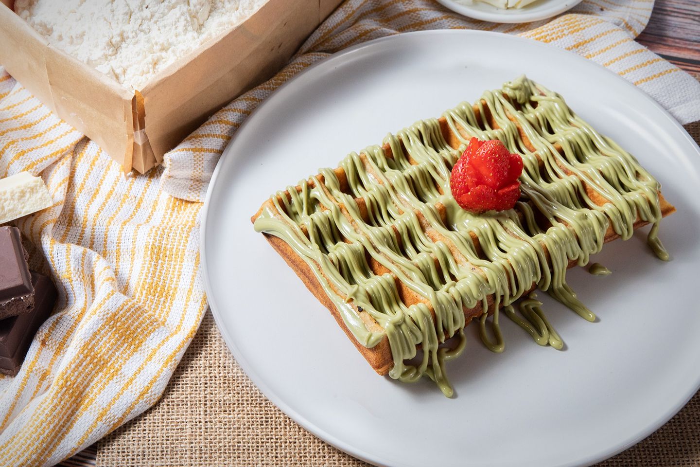 Strawberry Waffle