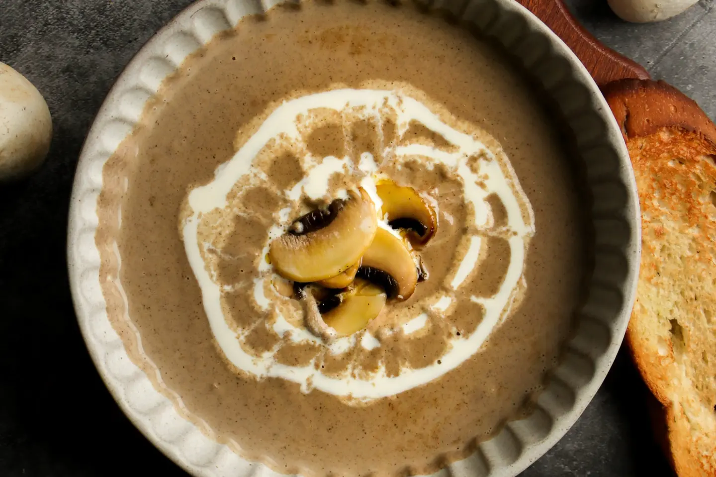 شوربه الفطر