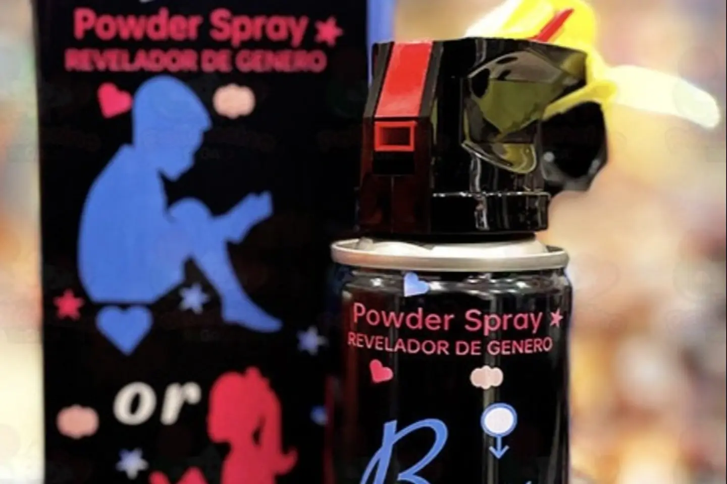 Gender Reveal Confetti Cannon