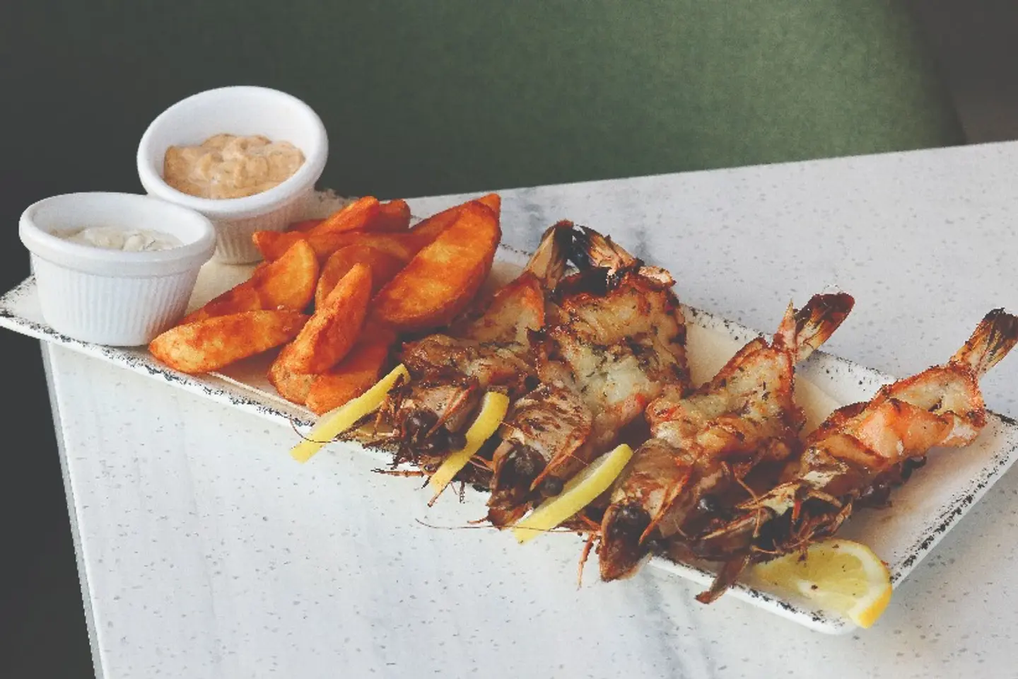Grilled Shrimps