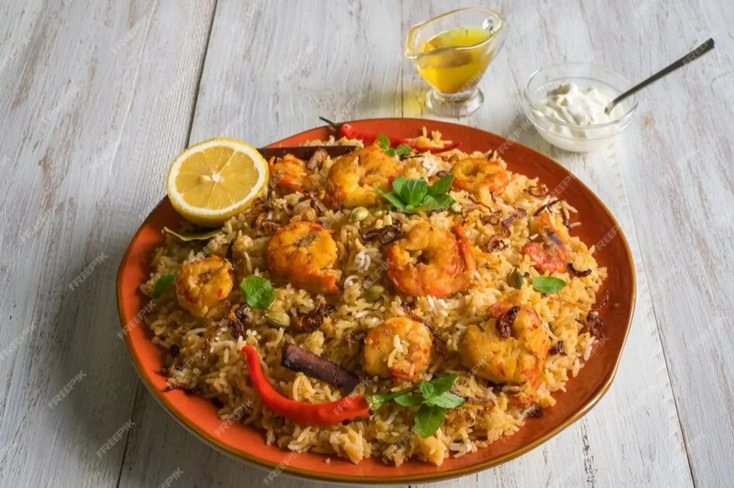 برياني روبيان