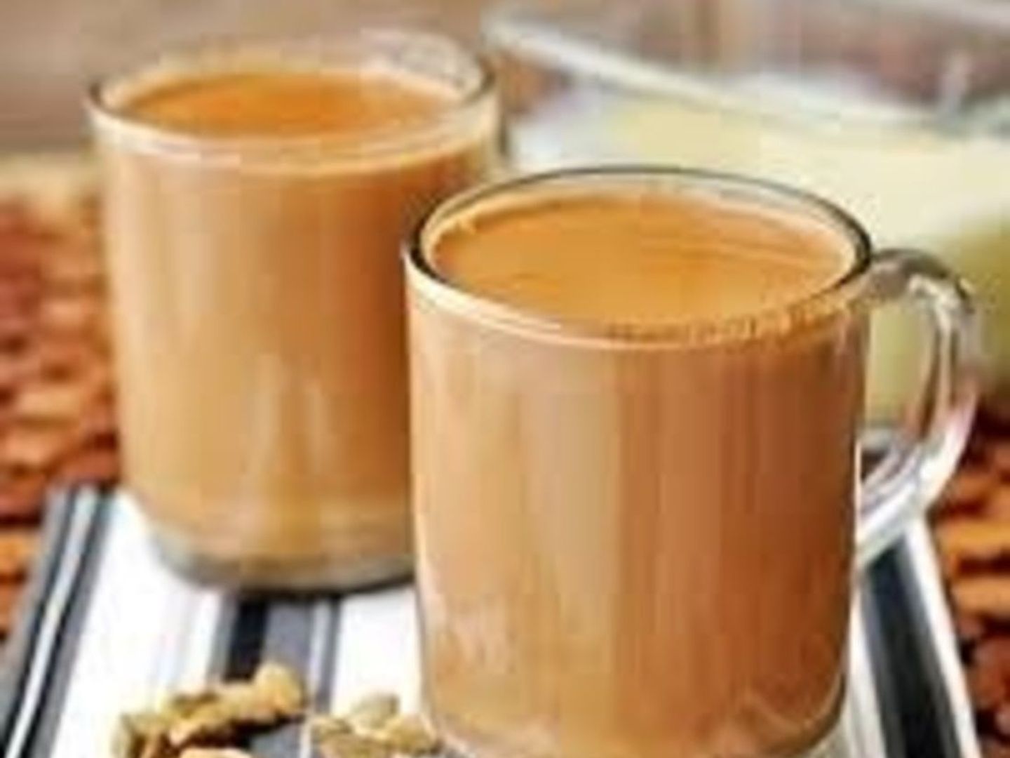 شاي بالحليب