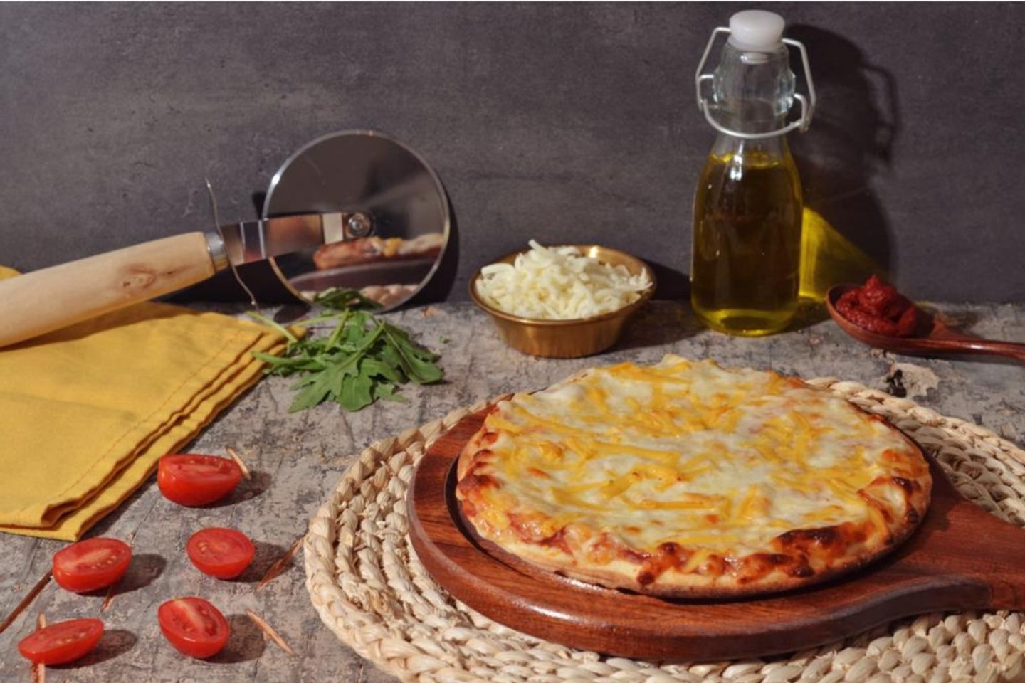 فطيرة ثلاثة اجبان