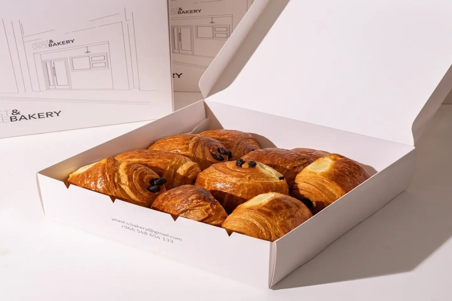 10 Pieces Of Chocolate Croissant
