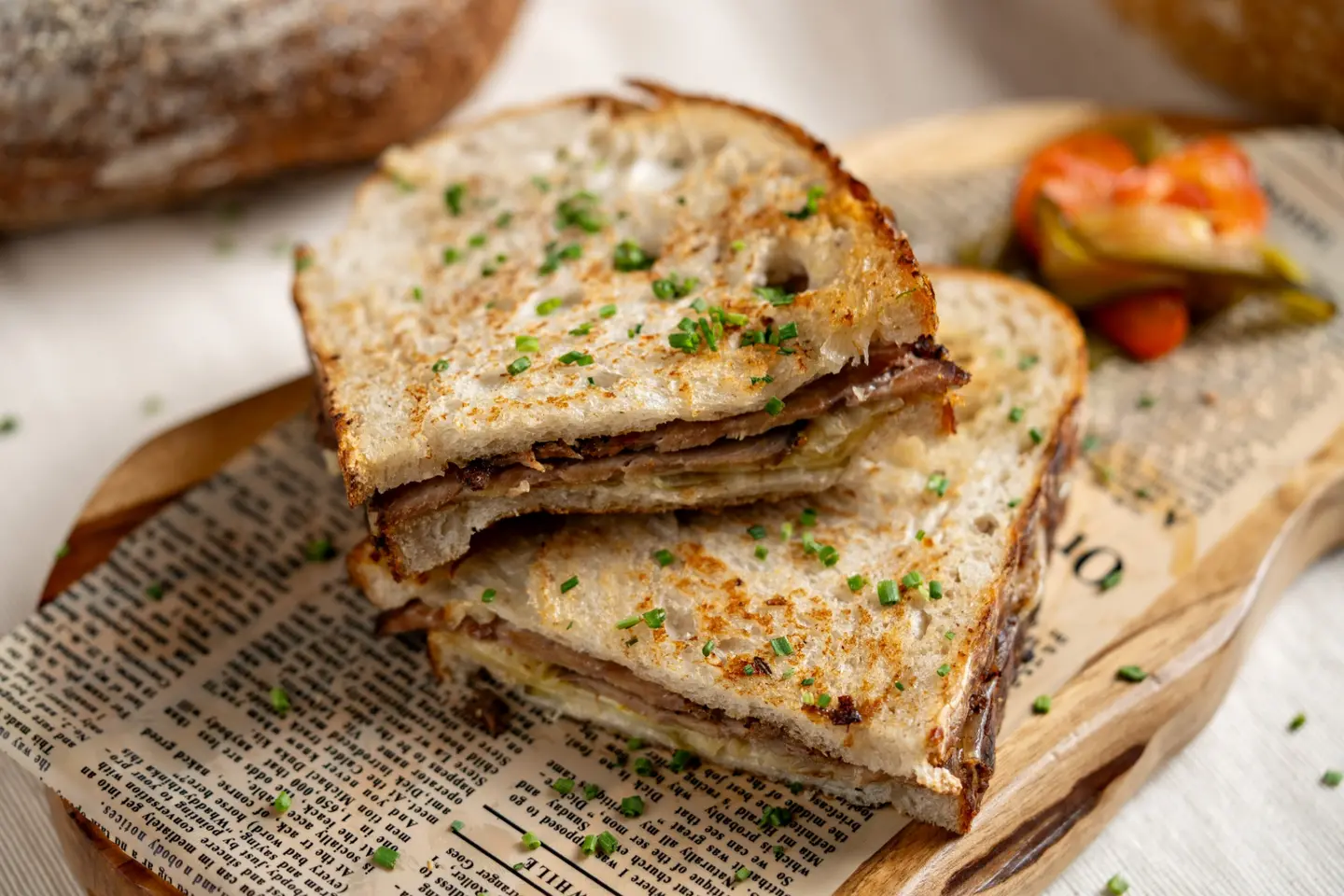 Pastrami Melt Sandwich