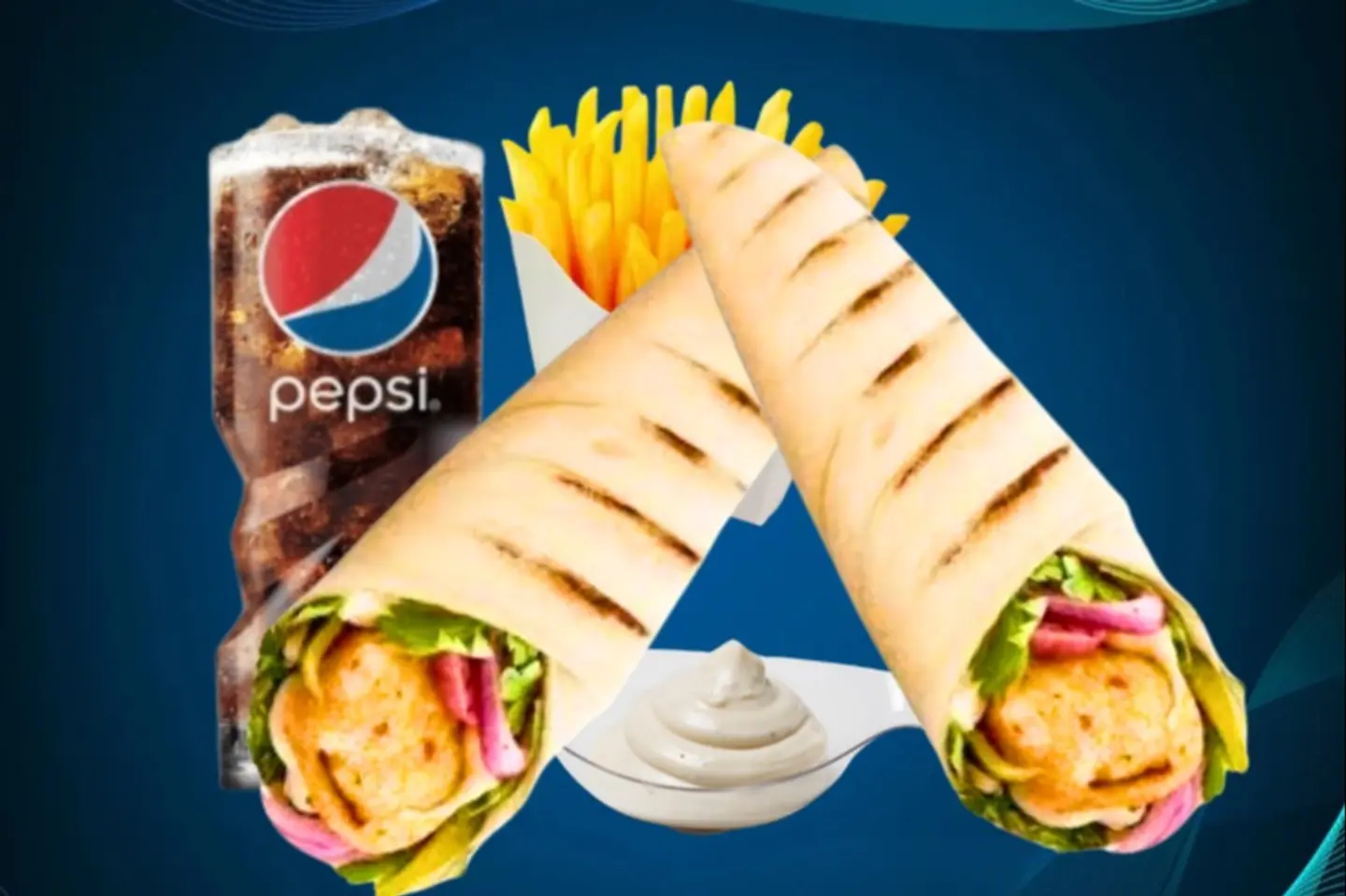 Twins Kabab Meal - Beef