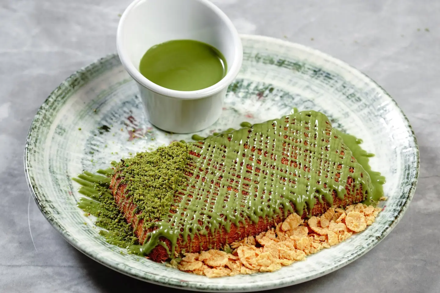 Kunafa With Pistachio