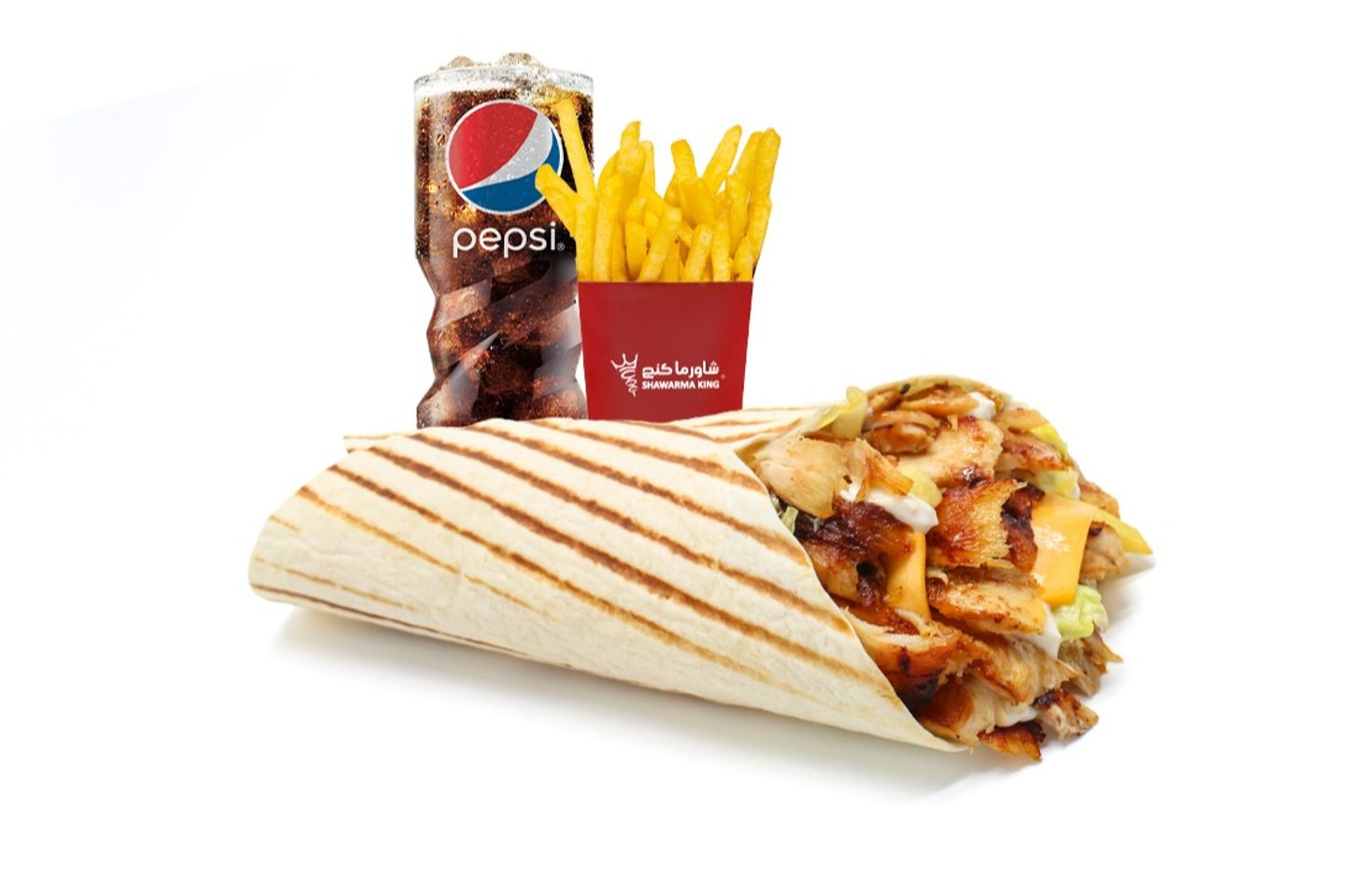 وجبة شاورما كنج