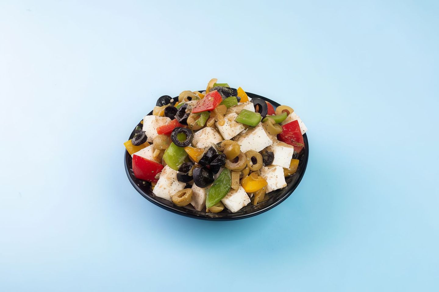 Vegetable Cheese Salad With Thyme