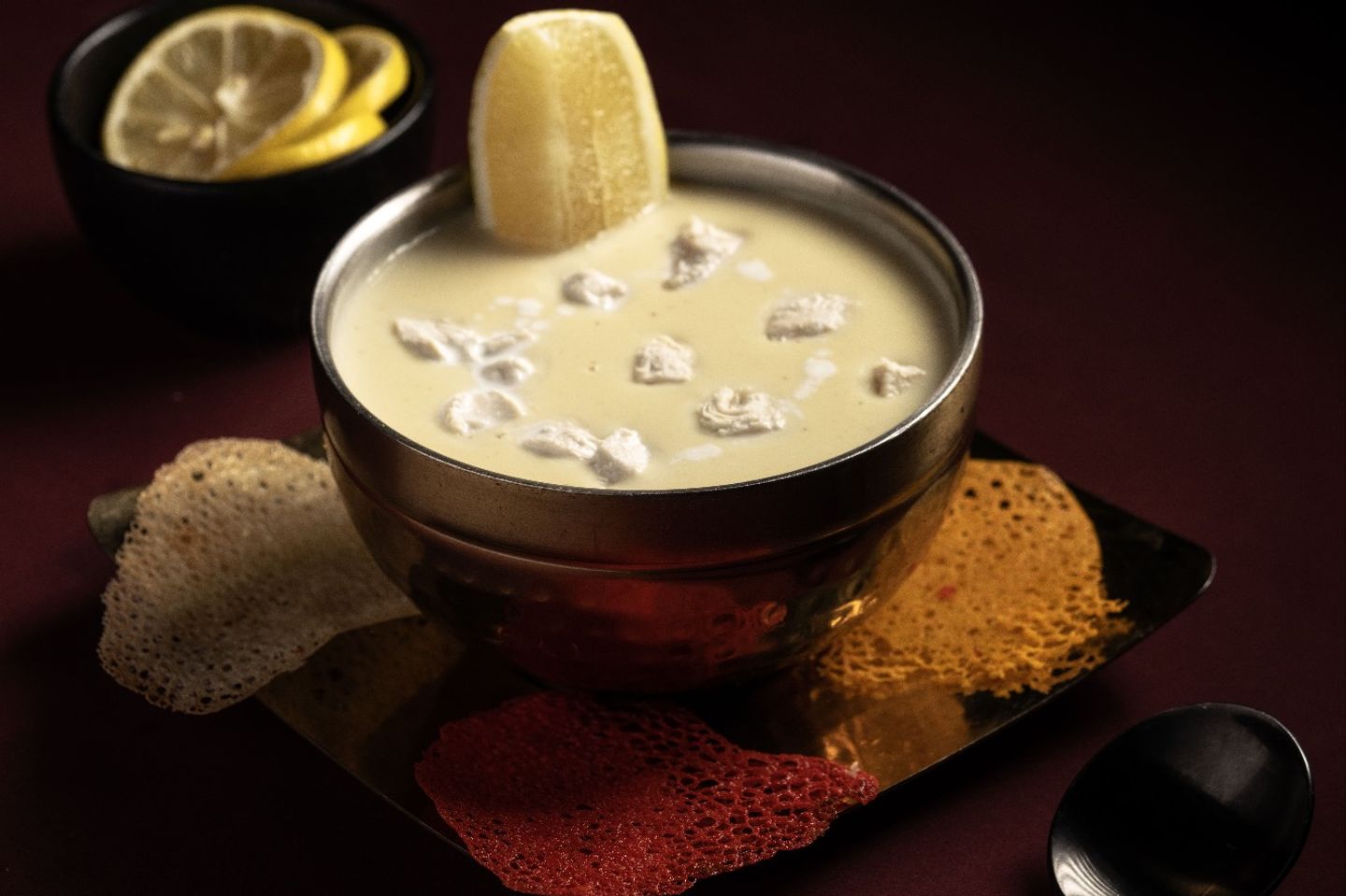 شوربة كريمة دجاج