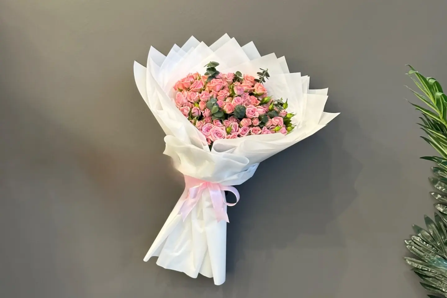 Double Pink Bouquet