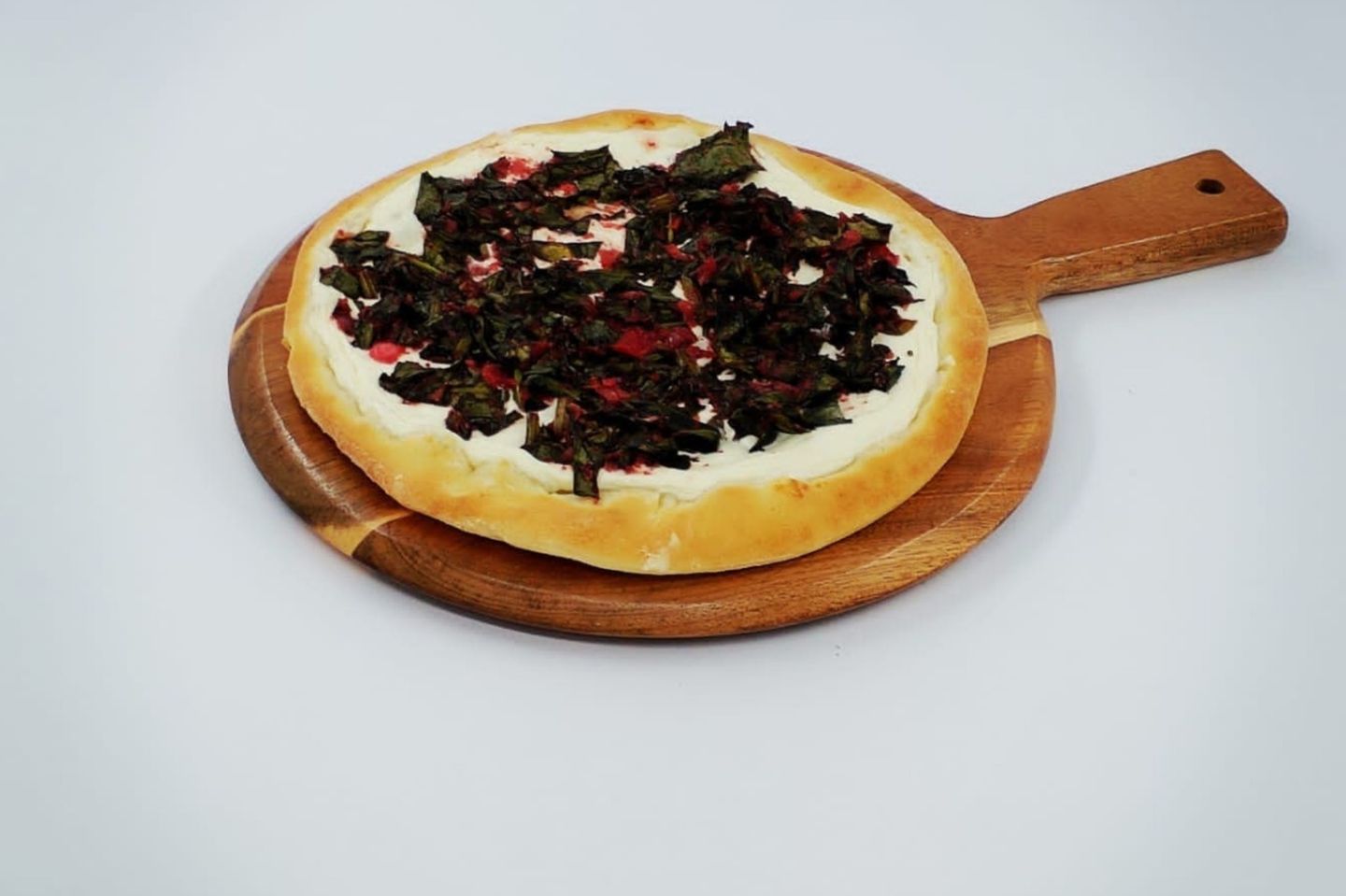 Spinach And Labneh Manakeesh