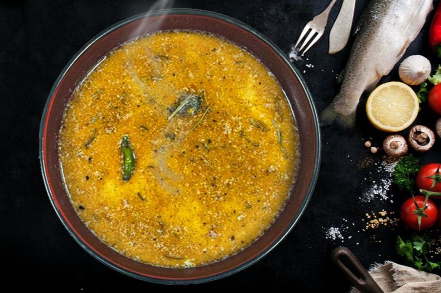 Seafood Soup With Cream