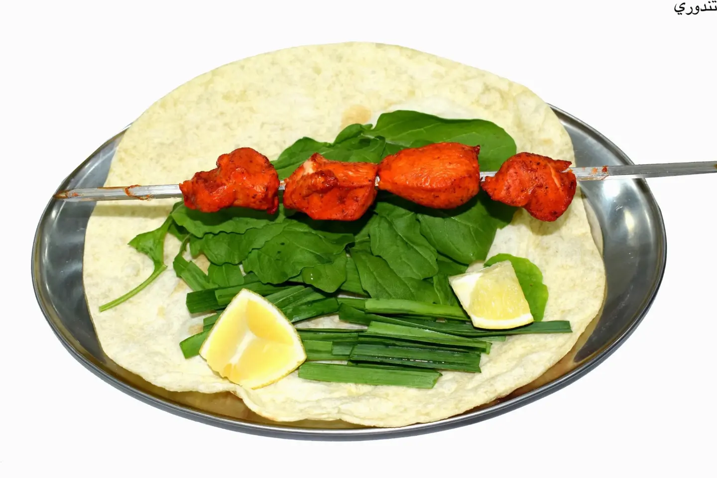 سيخ دجاج تندوري حار