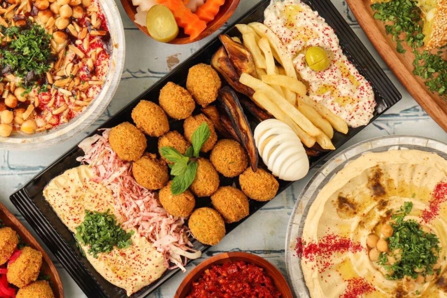 Mixed Falafel Plate