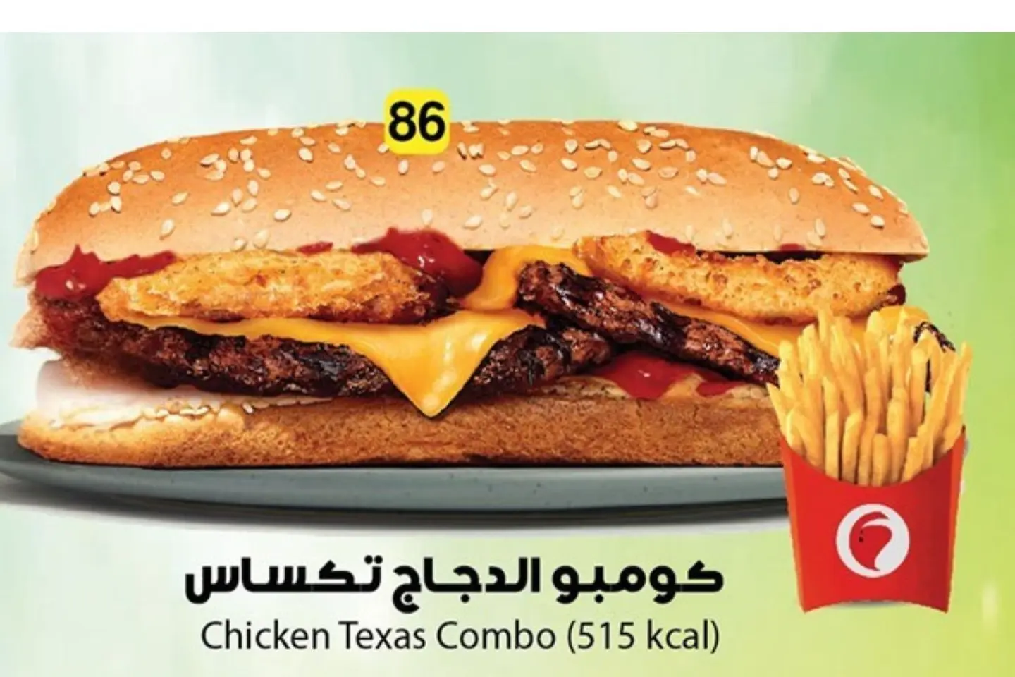 كومبو دجاج تكساس