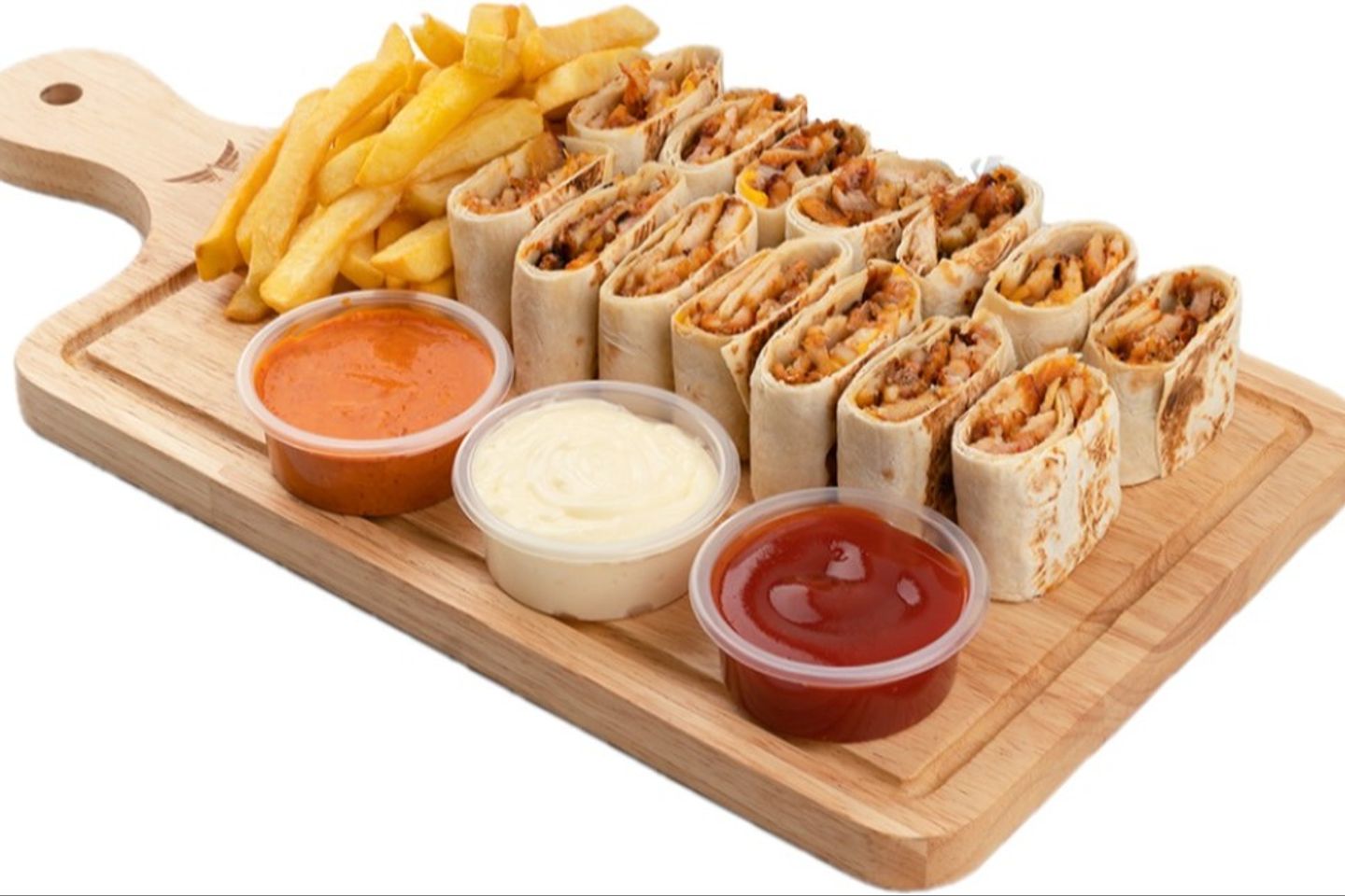 صحن شاورما عربي كبير