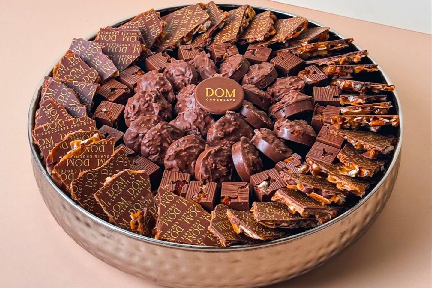 صينيه دائريه فضيه كرسبي-بيكان ـ سولتد