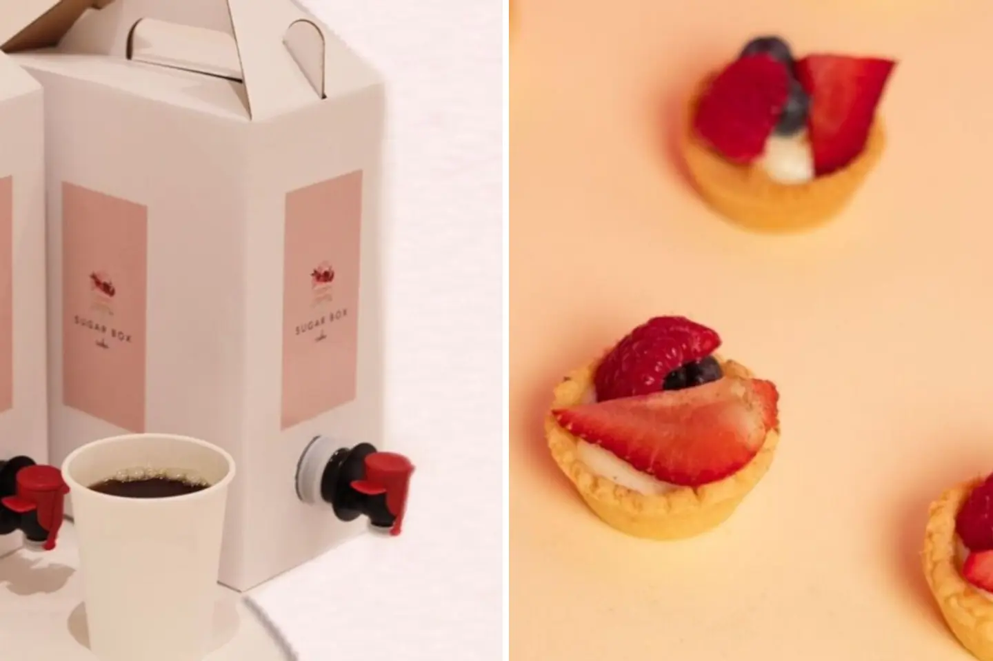 Gallon Of Coffee And Medium Tart Fruit