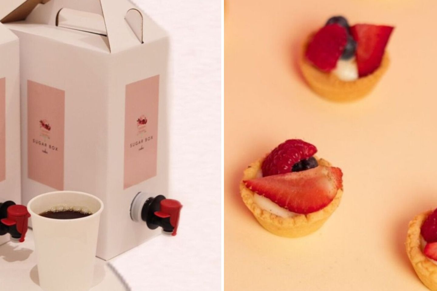Gallon Of Coffee And Medium Tart Fruit
