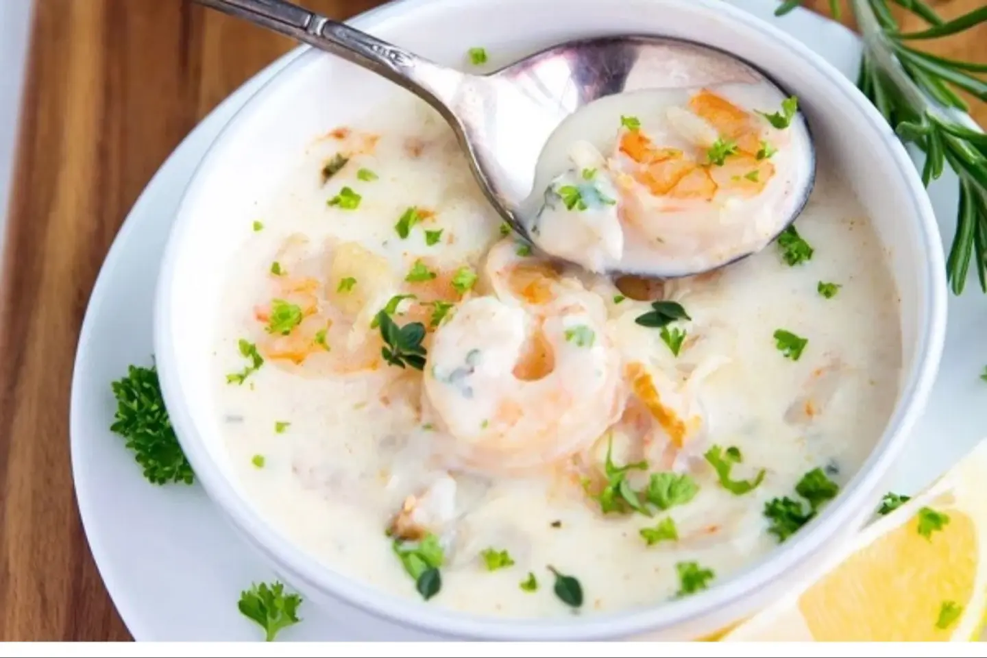 Filleted Fish Soup With Cream
