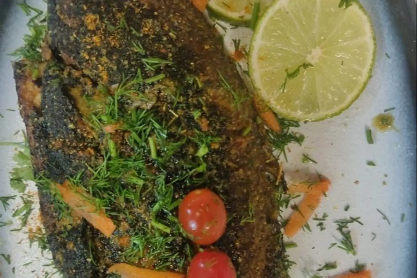 Grilled Tilapia Dish With Ratta