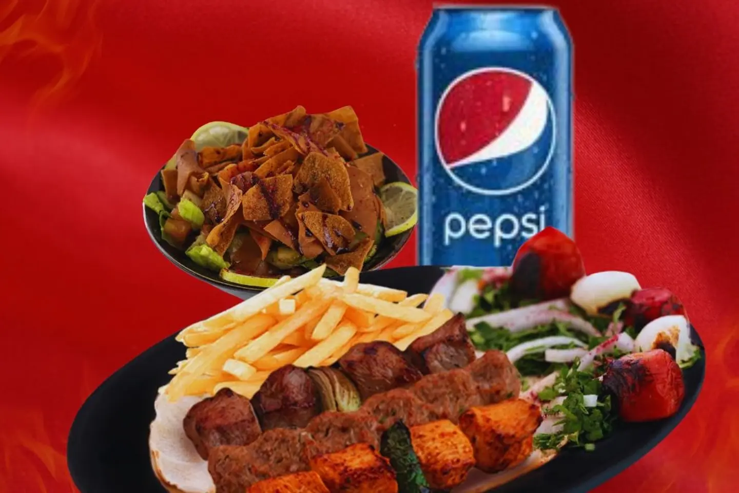 وجبة المكس المميزةاللبنانية