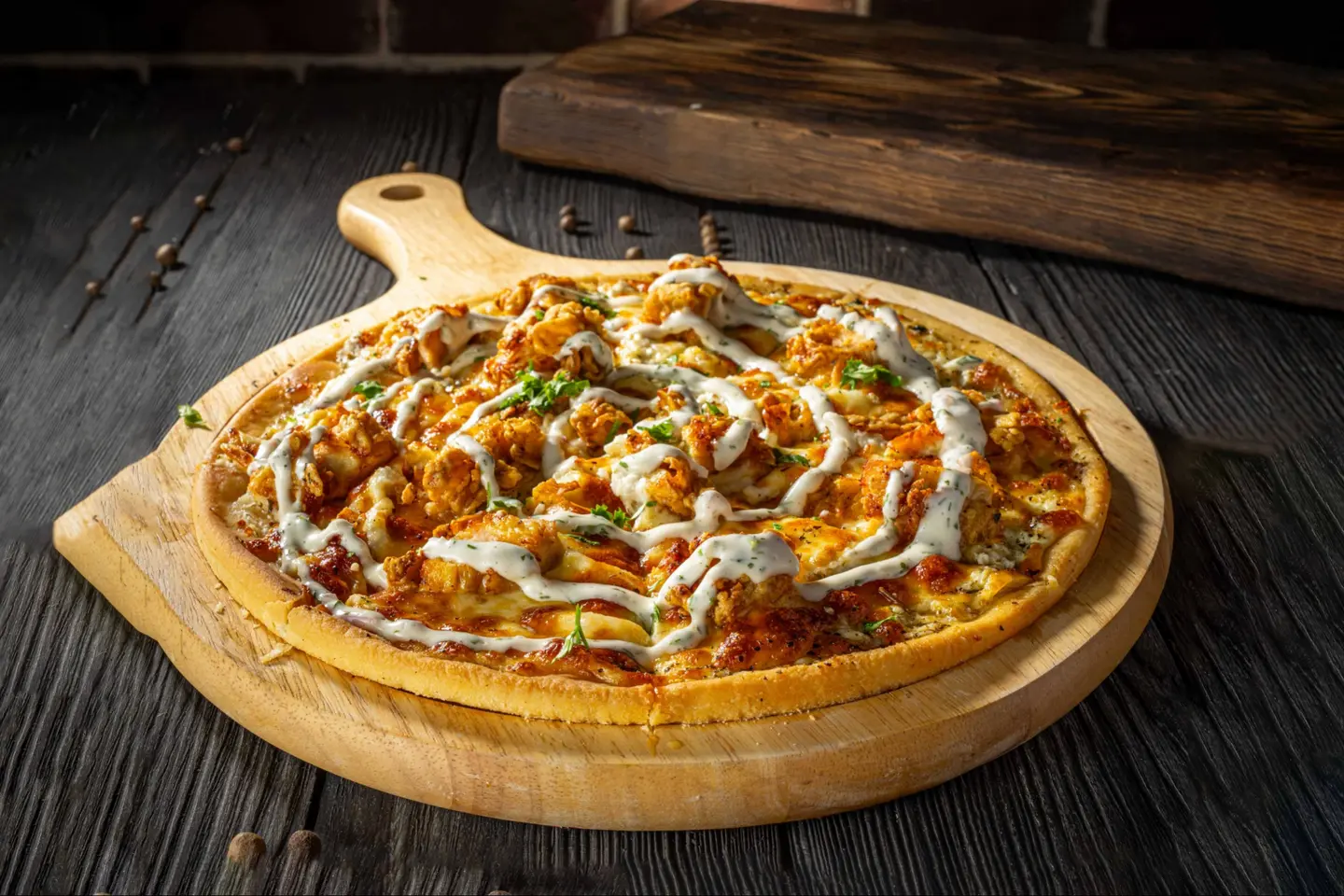 Chicken Ranch Pizza