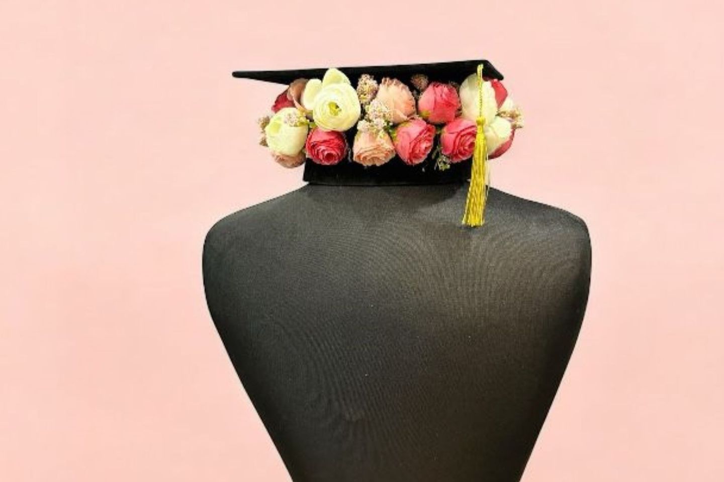 Graduation Cap With Baby Orchid