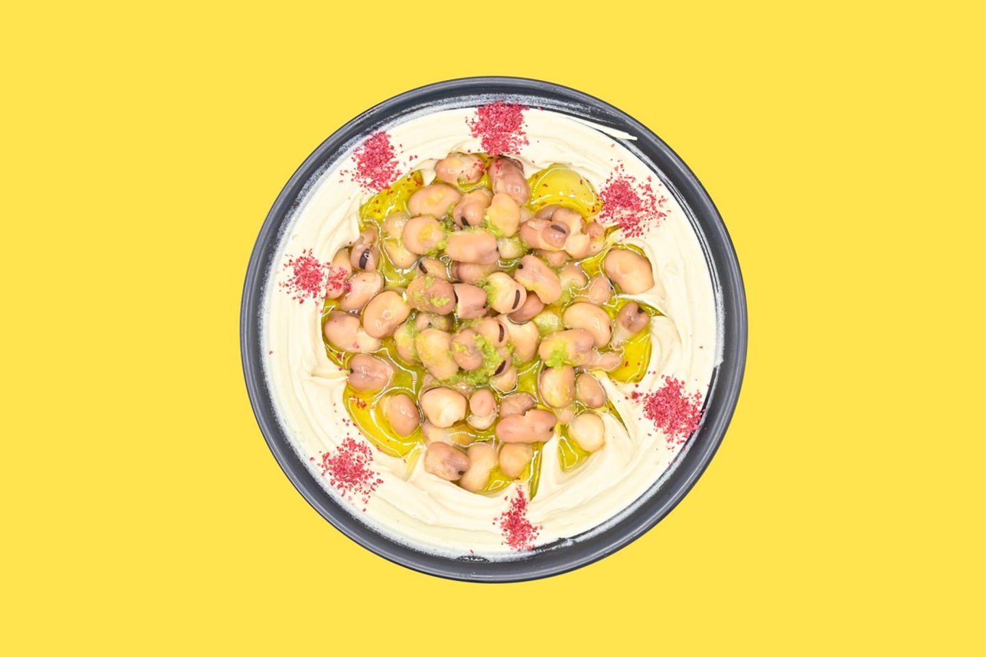 فول شامي بالحمص