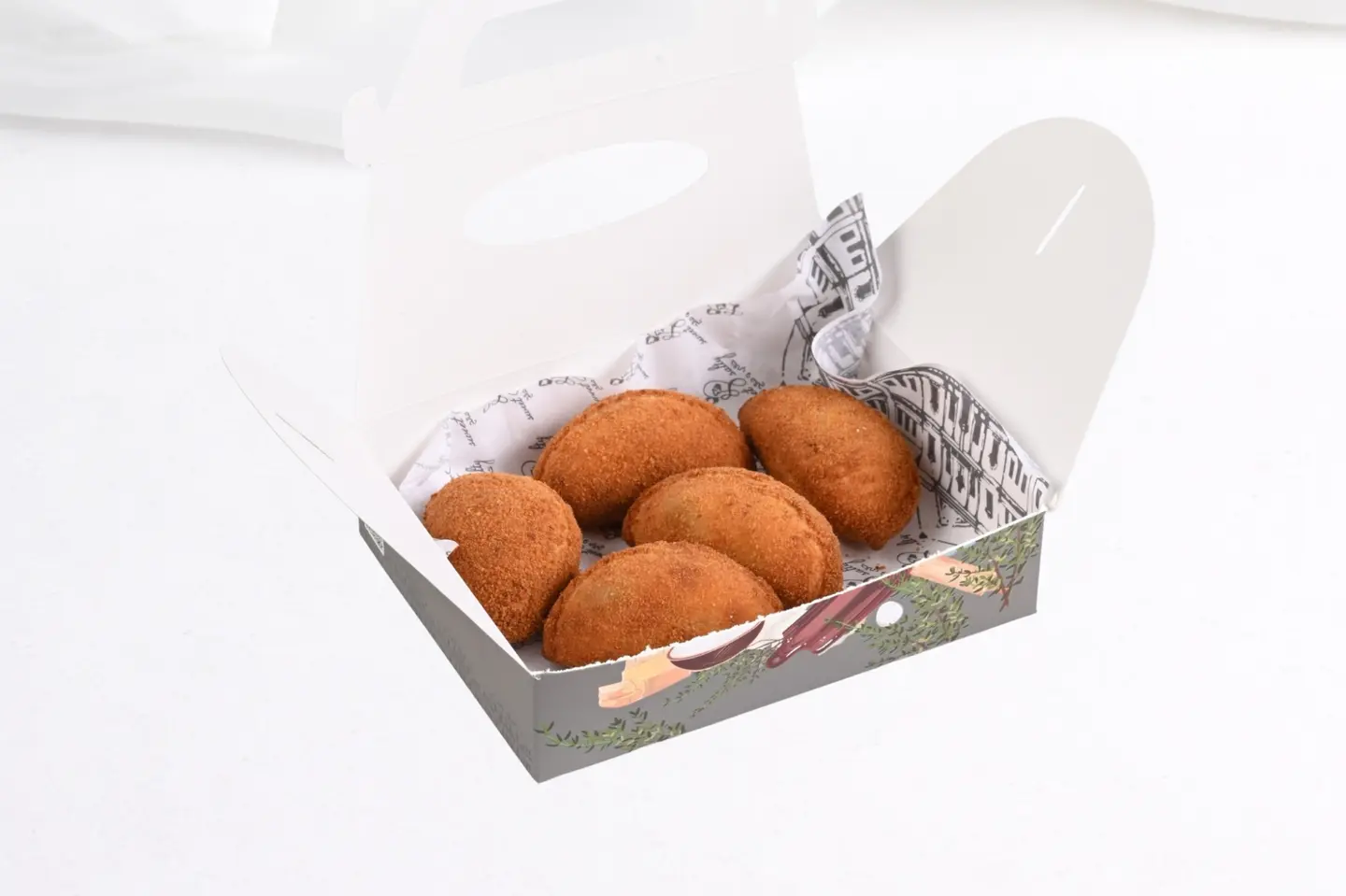 Fried Puff Pastry   5 Pieces