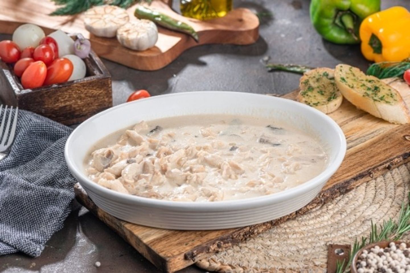 دجاج بصوص المشروم