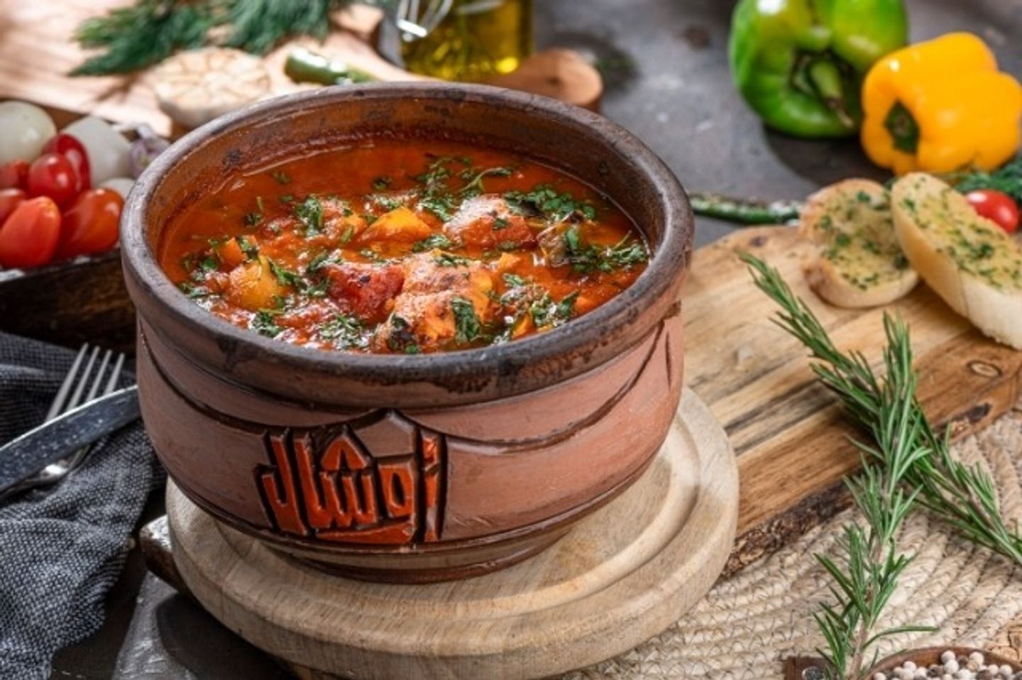طاجن دجاج مغربي