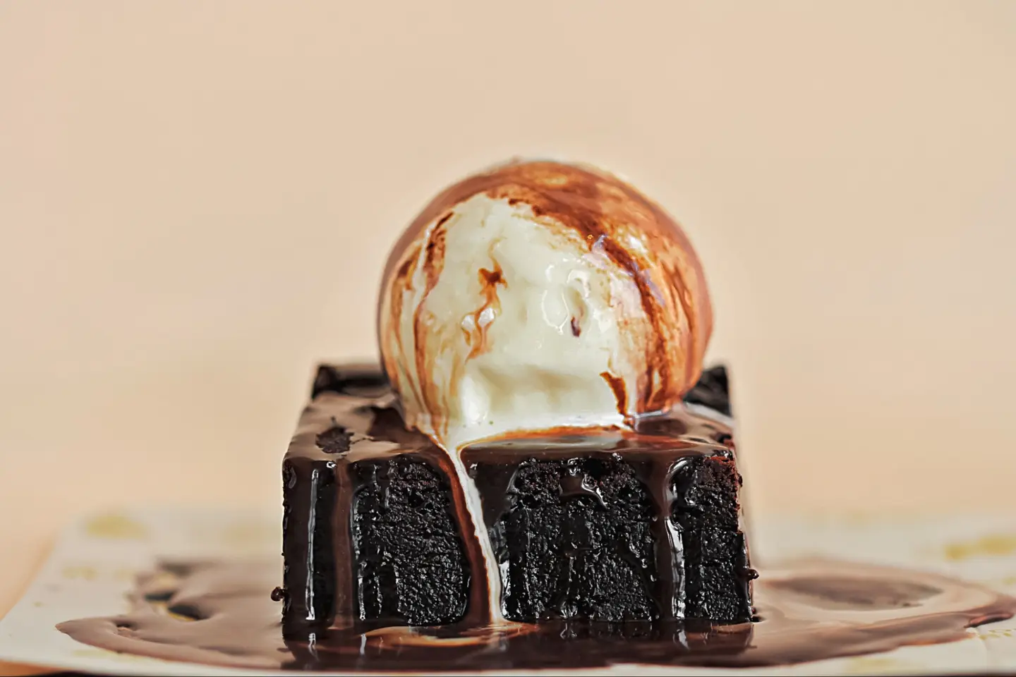 Brownie With Ice Cream