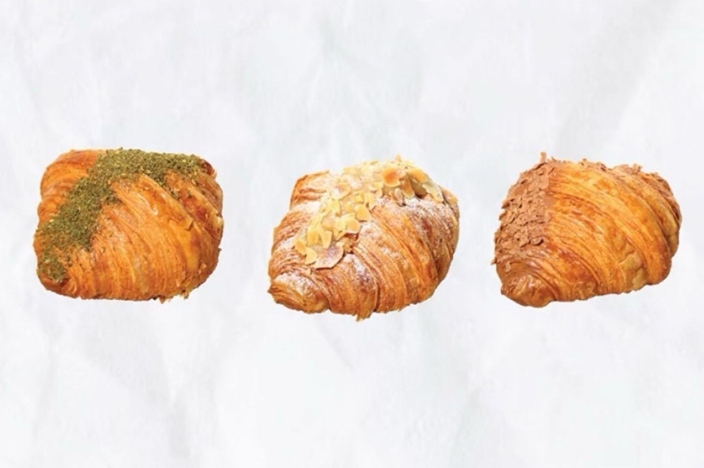 Mini Croissant Box, 3 Pieces