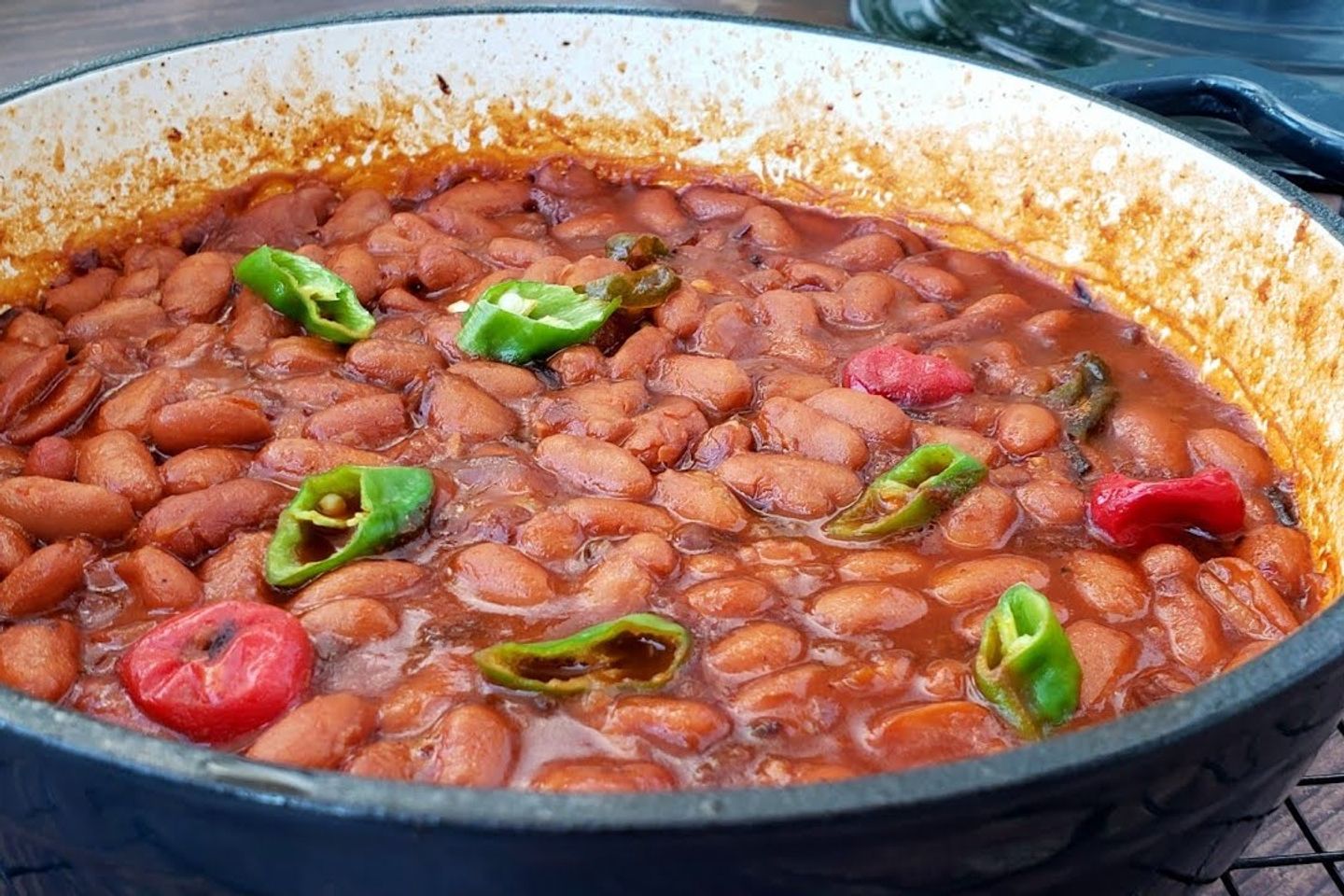 صحن فاصوليا