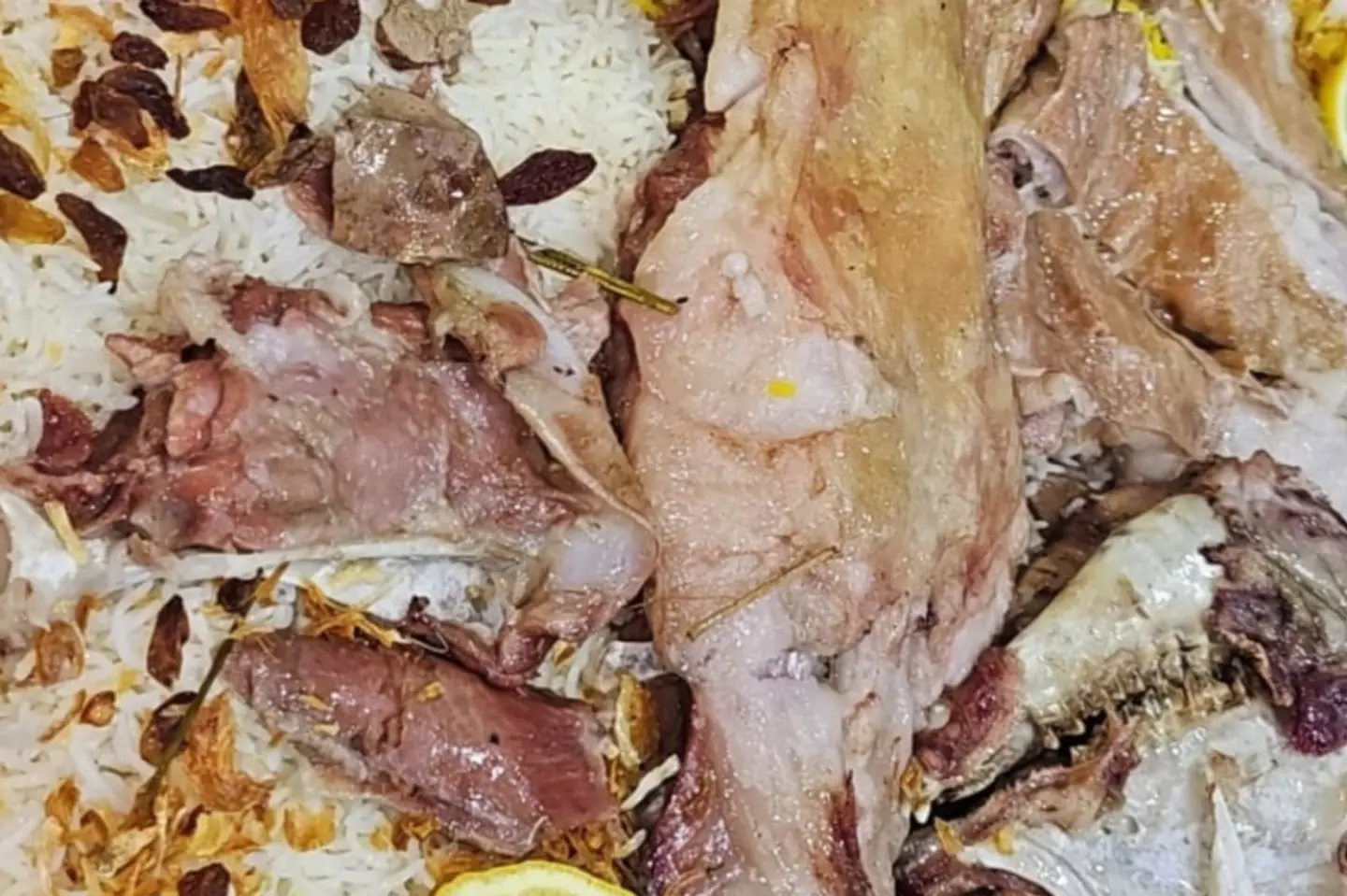 ربع ذبيحه حنيذ - رز مندي