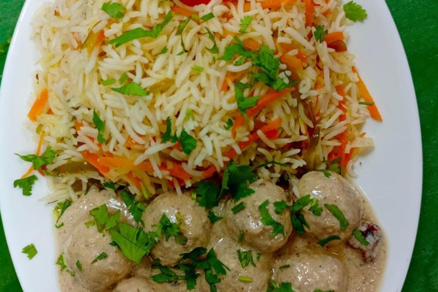 دجاج ابيض كوقتة مع رز