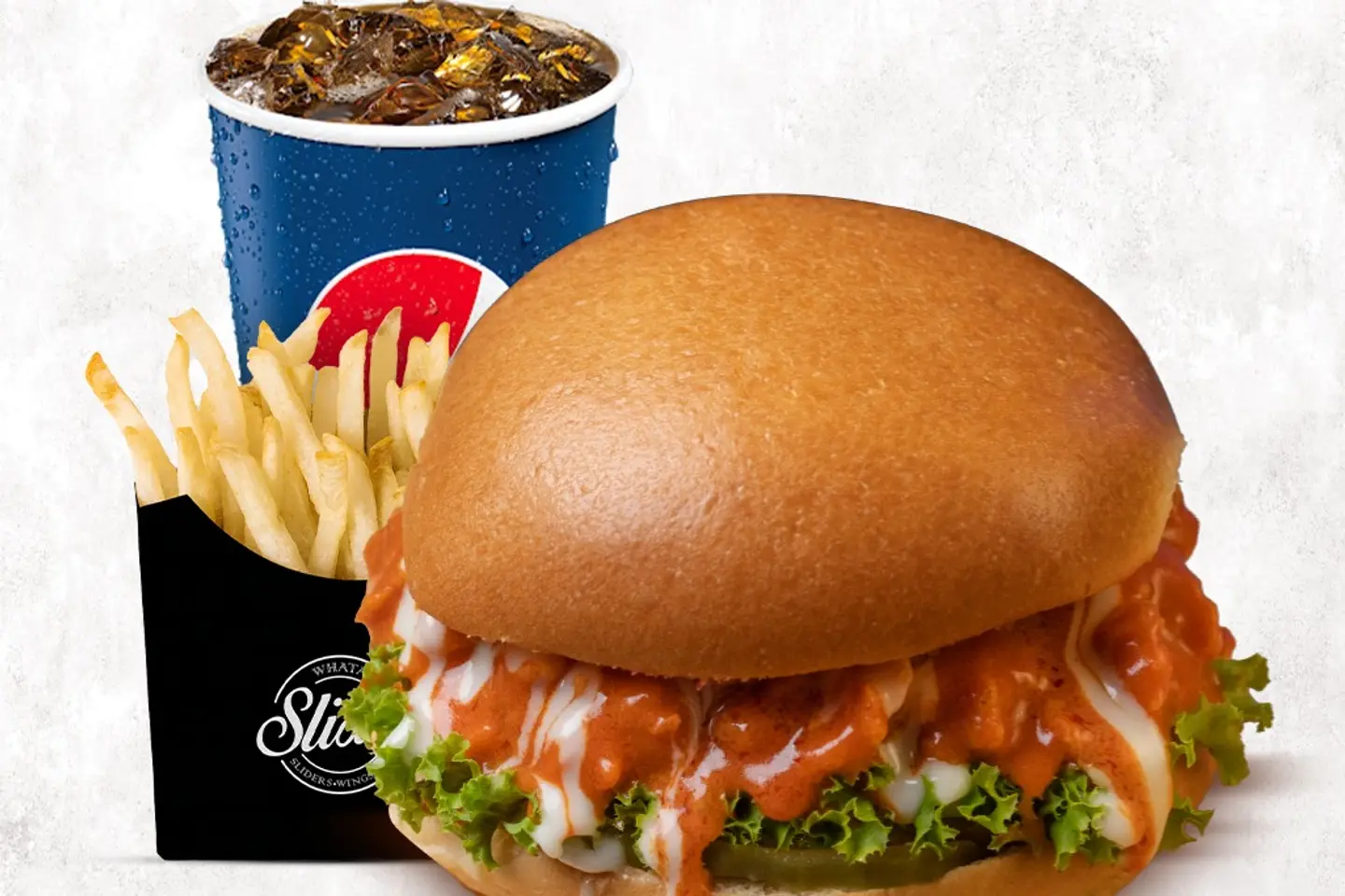 Buffalo Chicken Burger